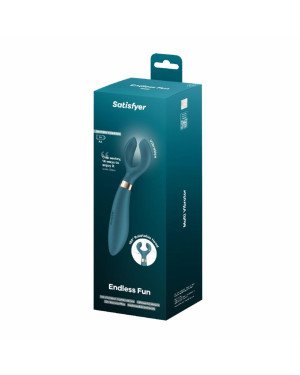 Вібратор для пар Satisfyer Endless Fun Battery Series, три мотора, багатофункціональний Вібратор для пар Satisfyer Endless Fun Battery Series, три мотора, багатофункціональний