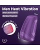 Мастурбатор Satisfyer Men Heat Vibration Battery Series імітатор мінету, підігрів та вібрація Мастурбатор Satisfyer Men Heat Vibration Battery Series імітатор мінету, підігрів та вібрація
