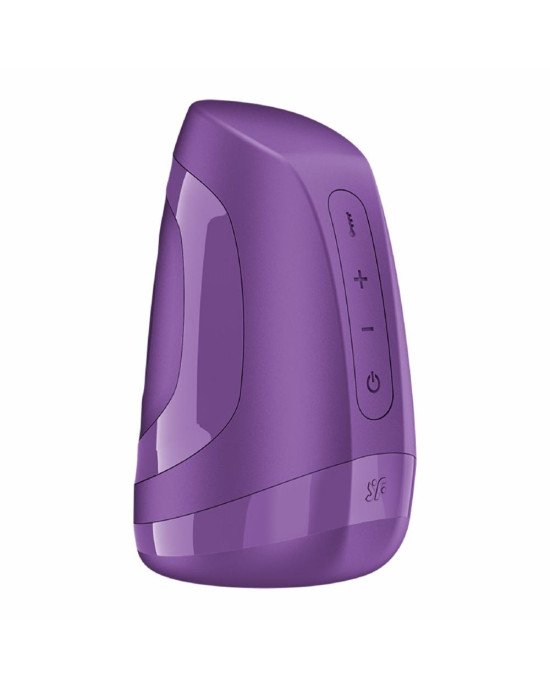 Мастурбатор Satisfyer Men Heat Vibration Battery Series імітатор мінету, підігрів та вібрація Мастурбатор Satisfyer Men Heat Vibration Battery Series імітатор мінету, підігрів та вібрація