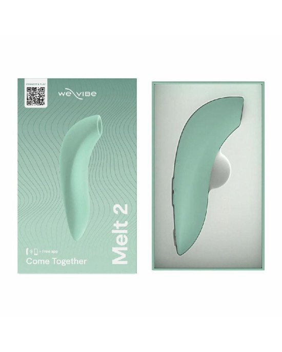 Вакуумний смарт-стимулятор для пар We-Vibe Melt 2 Sage Вакуумний смарт-стимулятор для пар We-Vibe Melt 2 Sage