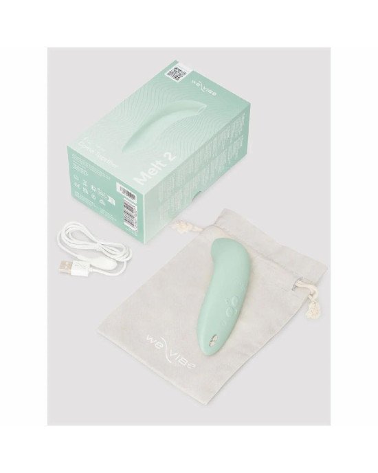 Вакуумний смарт-стимулятор для пар We-Vibe Melt 2 Sage Вакуумний смарт-стимулятор для пар We-Vibe Melt 2 Sage
