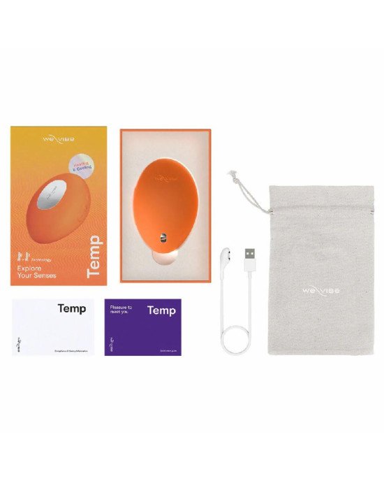 Вібратор We-Vibe Temp Tangerine Вібратор We-Vibe Temp Tangerine