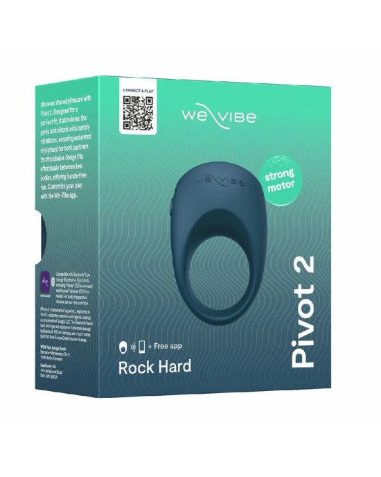 Ерекційне смарт-віброкільце We-Vibe Pivot 2 Slate Ерекційне смарт-віброкільце We-Vibe Pivot 2 Slate
