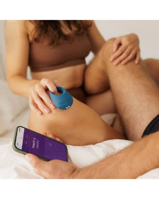 Ерекційне смарт-віброкільце We-Vibe Pivot 2 Slate Ерекційне смарт-віброкільце We-Vibe Pivot 2 Slate