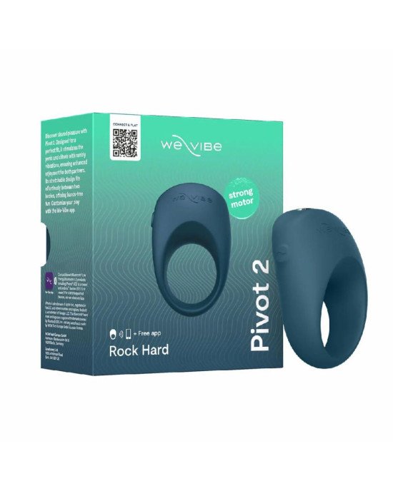 Ерекційне смарт-віброкільце We-Vibe Pivot 2 Slate Ерекційне смарт-віброкільце We-Vibe Pivot 2 Slate