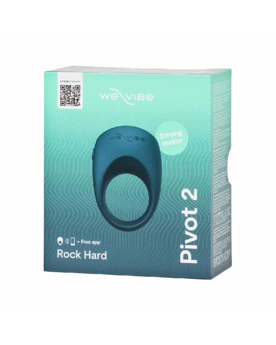 Ерекційне смарт-віброкільце We-Vibe Pivot 2 Slate Ерекційне смарт-віброкільце We-Vibe Pivot 2 Slate