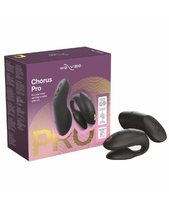 Смарт-вібратор для пар We-Vibe Chorus Pro Satin Black Смарт-вібратор для пар We-Vibe Chorus Pro Satin Black