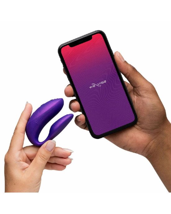 Смарт-вібратор для пар We-Vibe Chorus Pro Cosmic Purple Смарт-вібратор для пар We-Vibe Chorus Pro Cosmic Purple