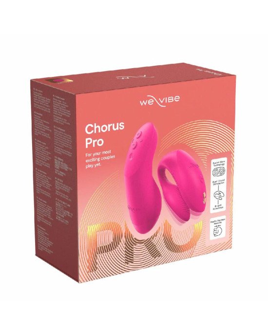 Смарт-вібратор для пар We-Vibe Chorus Pro Electric Pink Смарт-вібратор для пар We-Vibe Chorus Pro Electric Pink
