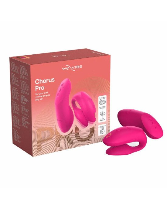 Смарт-вібратор для пар We-Vibe Chorus Pro Electric Pink Смарт-вібратор для пар We-Vibe Chorus Pro Electric Pink