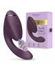 Подвійний вакуумний кліторальний стимулятор з вібрацією Womanizer Next Duo - Dark Purple Подвійний вакуумний кліторальний стимулятор з вібрацією Womanizer Next Duo - Dark Purple