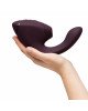 Подвійний вакуумний кліторальний стимулятор з вібрацією Womanizer Next Duo - Dark Purple Подвійний вакуумний кліторальний стимулятор з вібрацією Womanizer Next Duo - Dark Purple