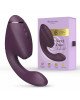 Подвійний вакуумний кліторальний стимулятор з вібрацією Womanizer Next Duo - Dark Purple Подвійний вакуумний кліторальний стимулятор з вібрацією Womanizer Next Duo - Dark Purple