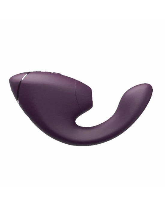 Подвійний вакуумний кліторальний стимулятор з вібрацією Womanizer Next Duo - Dark Purple Подвійний вакуумний кліторальний стимулятор з вібрацією Womanizer Next Duo - Dark Purple