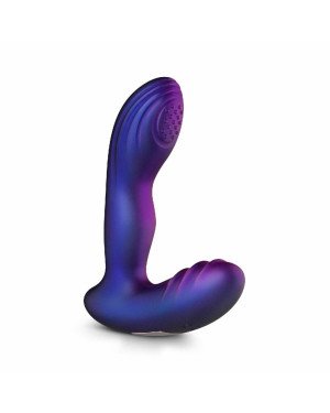 Анальна вібропробка з пульсацією Hueman - Galaxy Tapping Buttplug