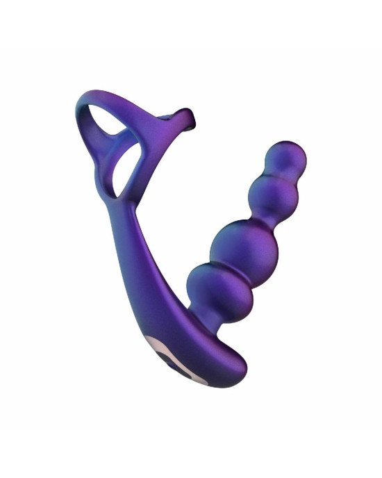 Анальний вібратор з ерекційним кільцем Hueman - Stellar Force Anal Beads with Cockring Анальний вібратор з ерекційним кільцем Hueman - Stellar Force Anal Beads with Cockring