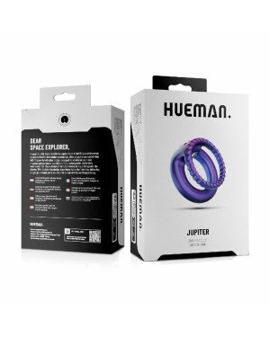 Ерекційне віброкільце Hueman - Jupiter Vibrating Cock and Ball Ring Ерекційне віброкільце Hueman - Jupiter Vibrating Cock and Ball Ring