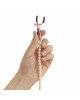 Затискачі для сосків з перлинним ланцюжком Rosy Gold - Nipple Clamps Pearls Затискачі для сосків з перлинним ланцюжком Rosy Gold - Nipple Clamps Pearls