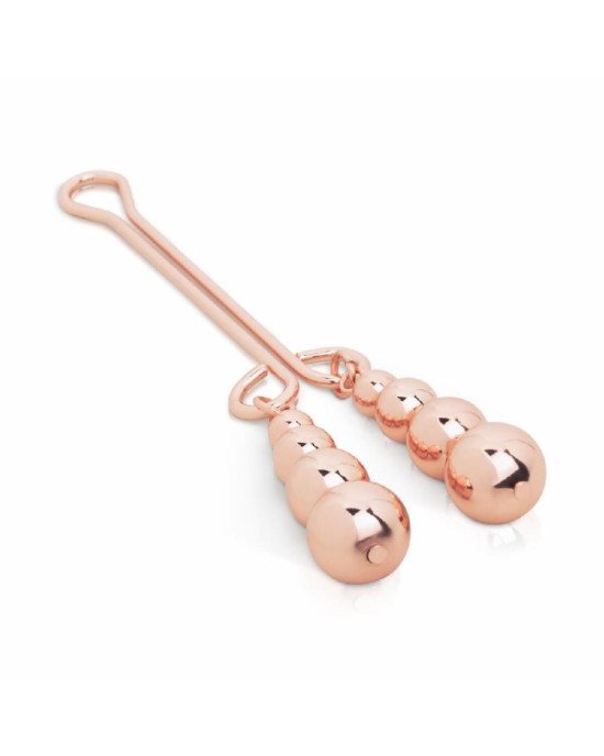 Затискач для клітора Rosy Gold - Clitoris Clamp - Subtle Weight