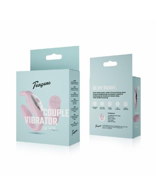 Вібратор для пар Teazers Couple Vibrator Вібратор для пар Teazers Couple Vibrator