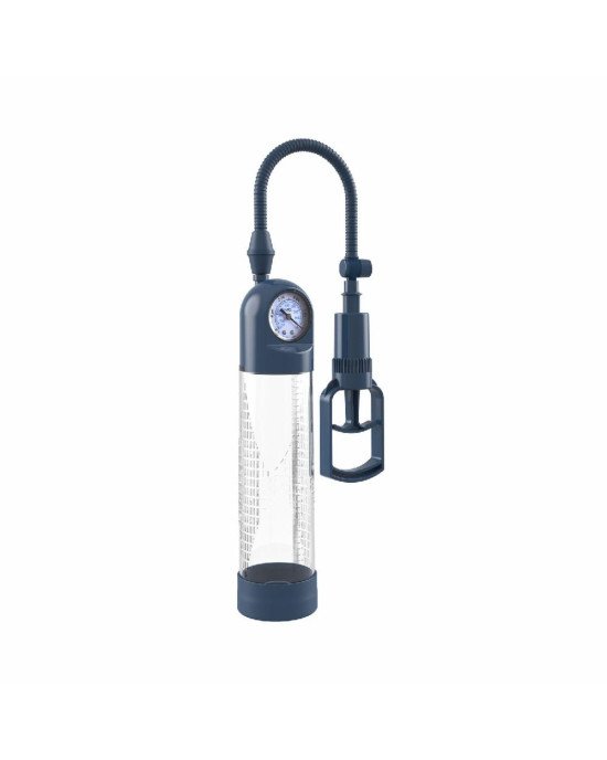 Вакуумна помпа для пеніса Boners Penispump With Pressure Gauge