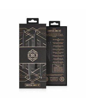 Набір свічок Rosy Gold - Seduction Candle Set - Black Набір свічок Rosy Gold - Seduction Candle Set - Black