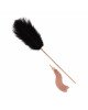 Лоскітка з металевим флогером Rosy Gold - Feather Tickler & Whip Лоскітка з металевим флогером Rosy Gold - Feather Tickler & Whip