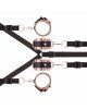 Фіксатор рук і ніг для ліжка Rosy Gold - Under-Mattress Restraint Set Фіксатор рук і ніг для ліжка Rosy Gold - Under-Mattress Restraint Set