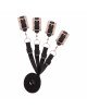 Фіксатор рук і ніг для ліжка Rosy Gold - Under-Mattress Restraint Set Фіксатор рук і ніг для ліжка Rosy Gold - Under-Mattress Restraint Set
