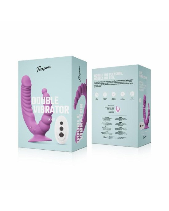 Подвійний вібратор Teazers Double Vibrator Подвійний вібратор Teazers Double Vibrator