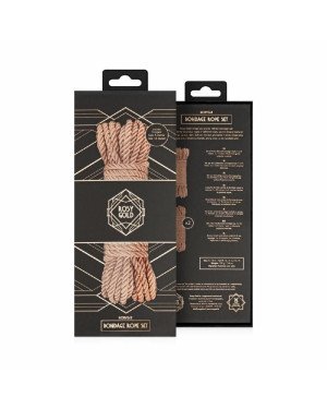 Набір мотузок для Шибарі Rosy Gold - Bondage Rope Set Набір мотузок для Шибарі Rosy Gold - Bondage Rope Set
