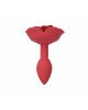 Силіконова анальна пробка Lux Active с розой - Red Rose Silicone Anal Plug Силіконова анальна пробка Lux Active с розой - Red Rose Silicone Anal Plug