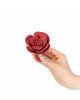Силіконова анальна пробка Lux Active с розой - Red Rose Silicone Anal Plug Силіконова анальна пробка Lux Active с розой - Red Rose Silicone Anal Plug