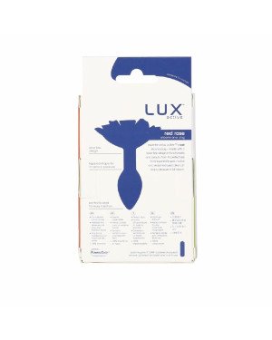Силіконова анальна пробка Lux Active с розой - Red Rose Silicone Anal Plug Силіконова анальна пробка Lux Active с розой - Red Rose Silicone Anal Plug