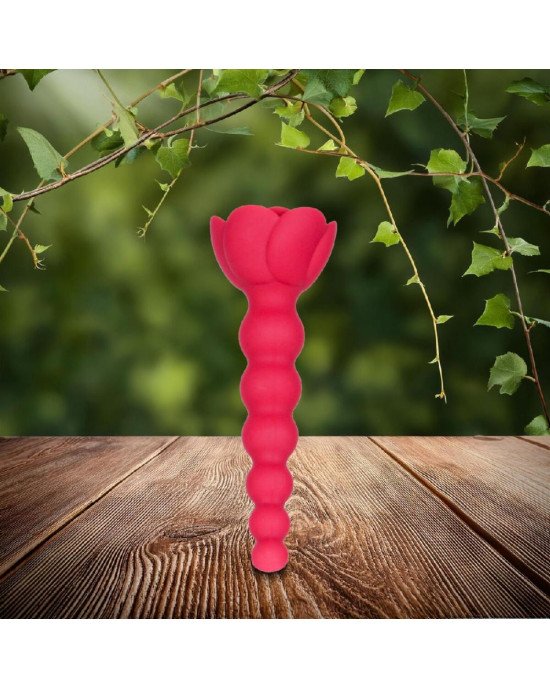 Анальний ланцюжок Lux Active с розой - Champion Rose
