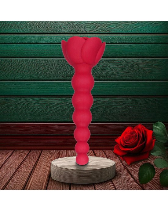 Анальний ланцюжок Lux Active с розой - Champion Rose