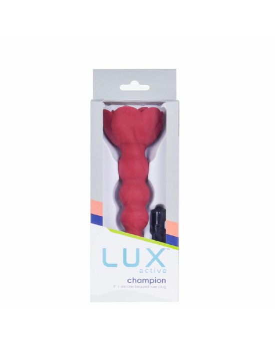 Анальний ланцюжок Lux Active с розой - Champion Rose