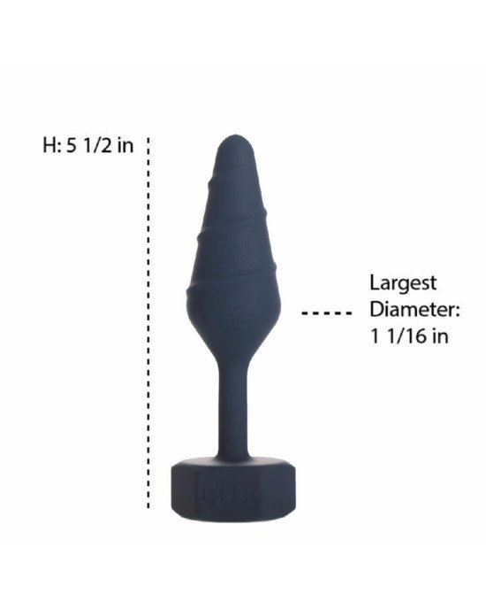 Анальна пробка Lux Active Twist Plug Small Blue