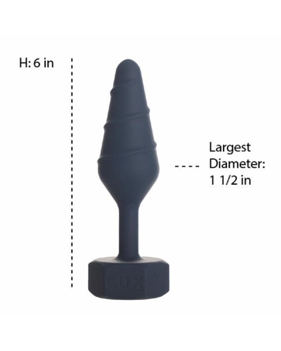Анальна пробка Lux Active Twist Plug Large Blue