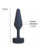 Анальна пробка Lux Active Twist Plug Large Blue