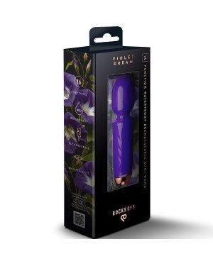 Вібромасажер Rocks Off Mini Wand Violet Dream, 16 режимів Вібромасажер Rocks Off Mini Wand Violet Dream, 16 режимів