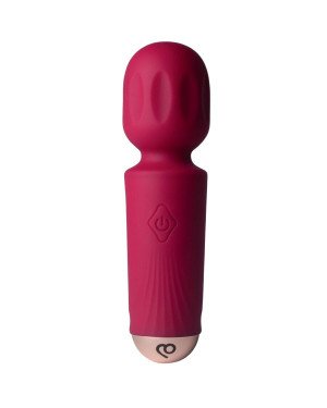 Вібромасажер Rocks Off Mini Wand Azalea Red, 16 режимів