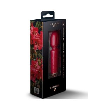 Вібромасажер Rocks Off Mini Wand Azalea Red, 16 режимів Вібромасажер Rocks Off Mini Wand Azalea Red, 16 режимів