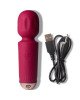 Вібромасажер Rocks Off Mini Wand Azalea Red, 16 режимів Вібромасажер Rocks Off Mini Wand Azalea Red, 16 режимів