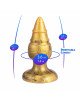Анальна пробка SilexD Fantasy - Goldy M Plug Анальна пробка SilexD Fantasy - Goldy M Plug