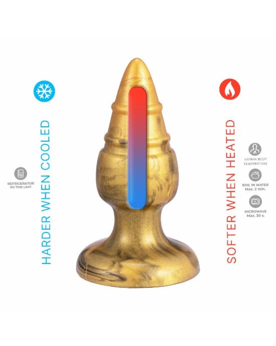 Анальна пробка SilexD Fantasy - Goldy M Plug Анальна пробка SilexD Fantasy - Goldy M Plug