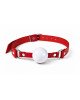 Кляп силіконовий Feral Feelings Silicon Ball Gag Red/White, червоний ремінець, біла кулька Кляп силіконовий Feral Feelings Silicon Ball Gag Red/White, червоний ремінець, біла кулька
