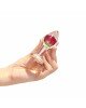 Розкішна анальна пробка Loviss Rose Anal Plug зі справжньою трояндою всередині