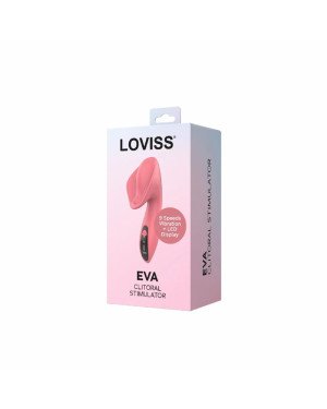 Вібратор для клітора та вульви Loviss Eva Clitoral Stimulator, 9 режимів Вібратор для клітора та вульви Loviss Eva Clitoral Stimulator, 9 режимів