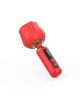 Вібромасажер Loviss Rose Mini Massage Wand Vibrator, головка у вигляді троянди, 9 режимів Вібромасажер Loviss Rose Mini Massage Wand Vibrator, головка у вигляді троянди, 9 режимів